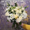 БУКЕТ С РОЗОЙ И ГВОЗДИКОЙ БУКЕТ НА СЕГОДНЯ