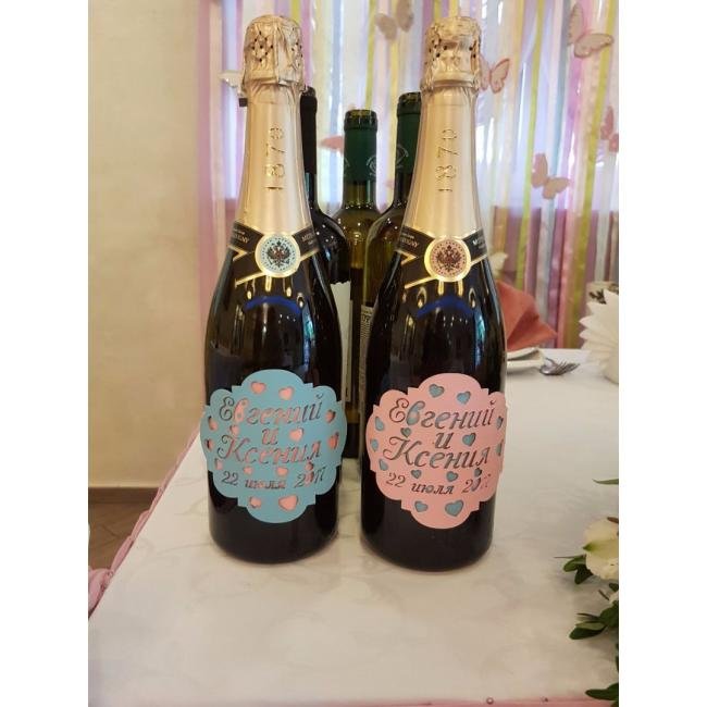 Украшение бутылок